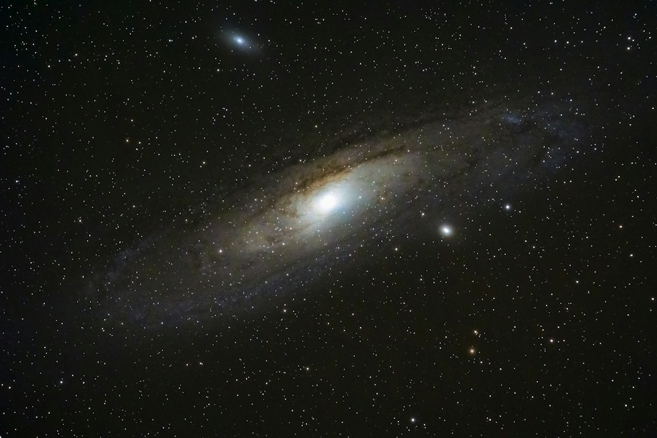 Bild von der Andromedagalaxie